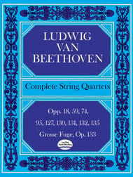 Complete String Quartets Study Scores sheet music cover